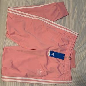Pink adidas pants